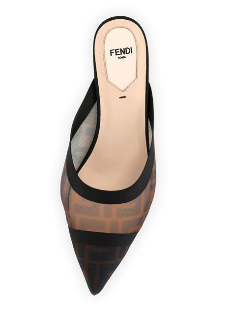 fendi colibri mesh mules|Women's Designer Colibrì .